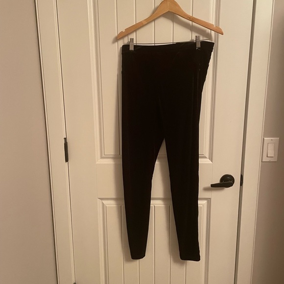 Velvet black legging - Picture 2 of 6